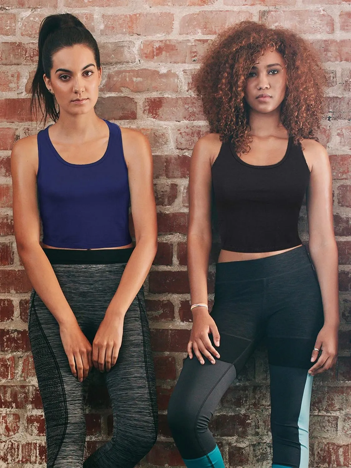 3 Pieces Crop Tops for Women, Workout Tops Basic Cropped Tank Tops Sleeveless Racerback Sports Gym Crop Tank for Teen Girls