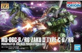 Bandai 025 Zaku II Type C-6/R6 The Origin Ver. HG 1/144 Model Kit