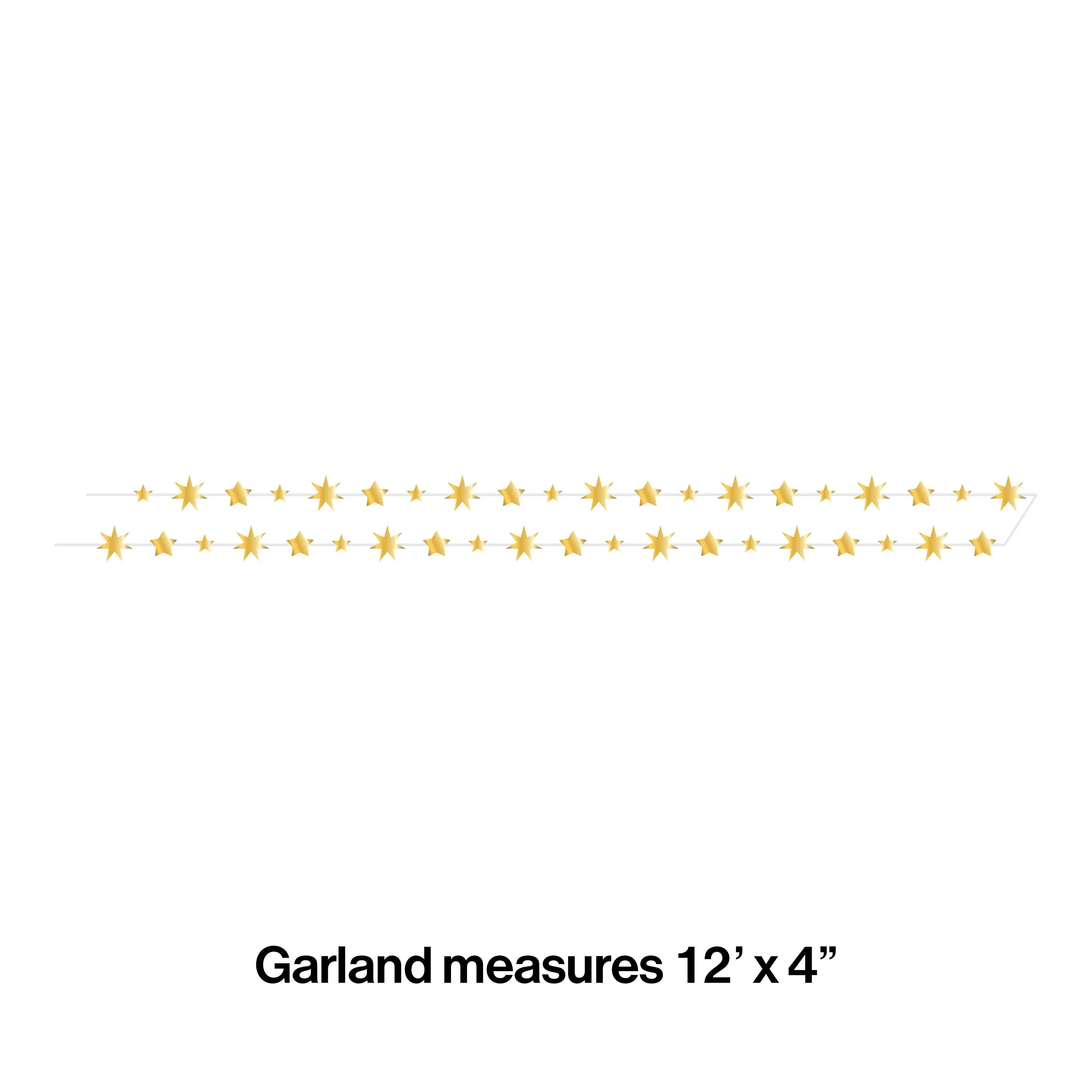 Bulk Starry Night Stars Garlands (12 per Case)