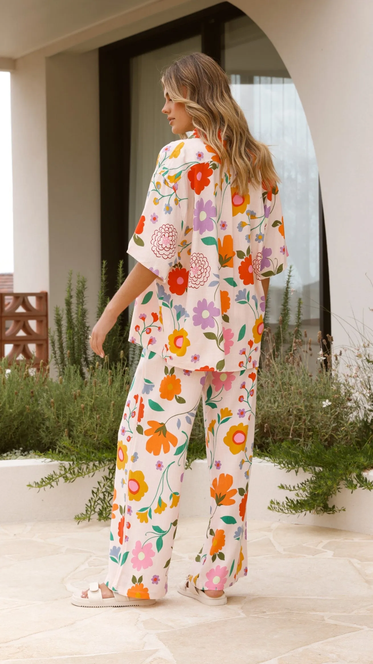 Calus Button Up Shirt - Amsterdam Print