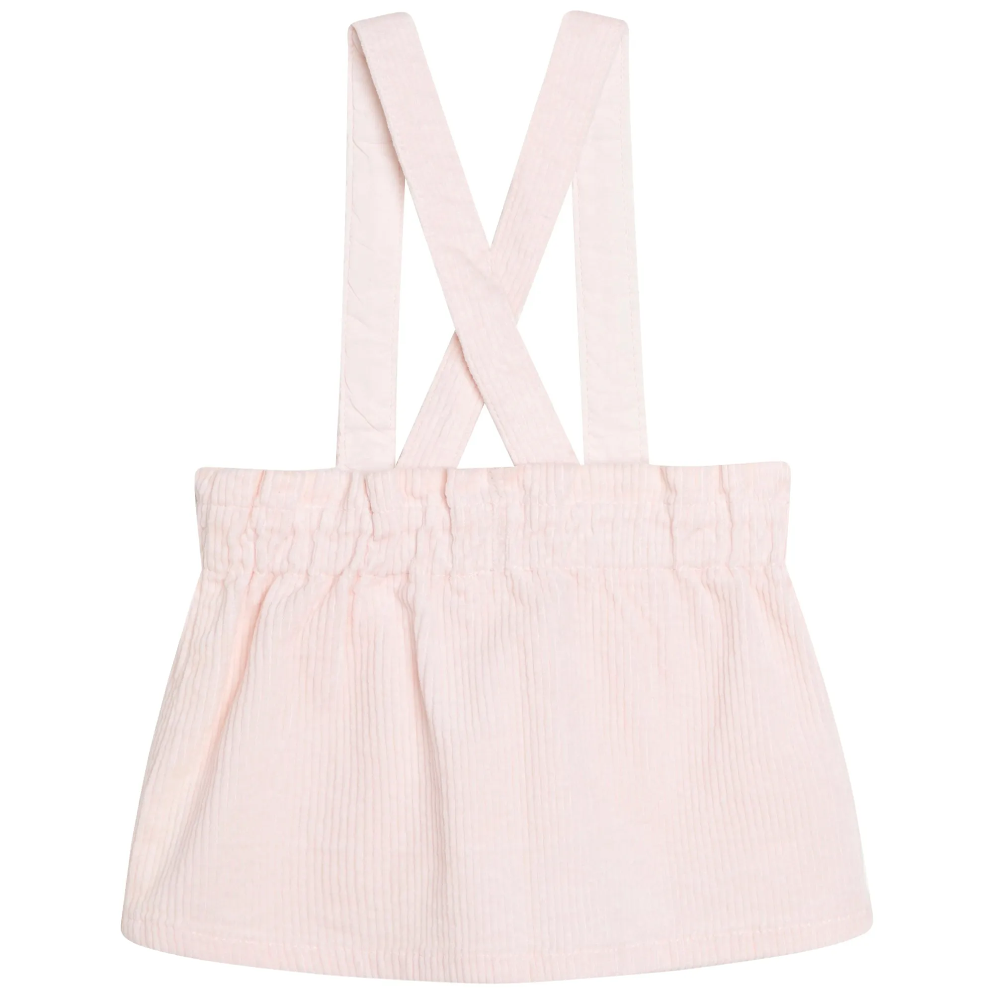 Carrement Beau Skirt with Straps Apricot