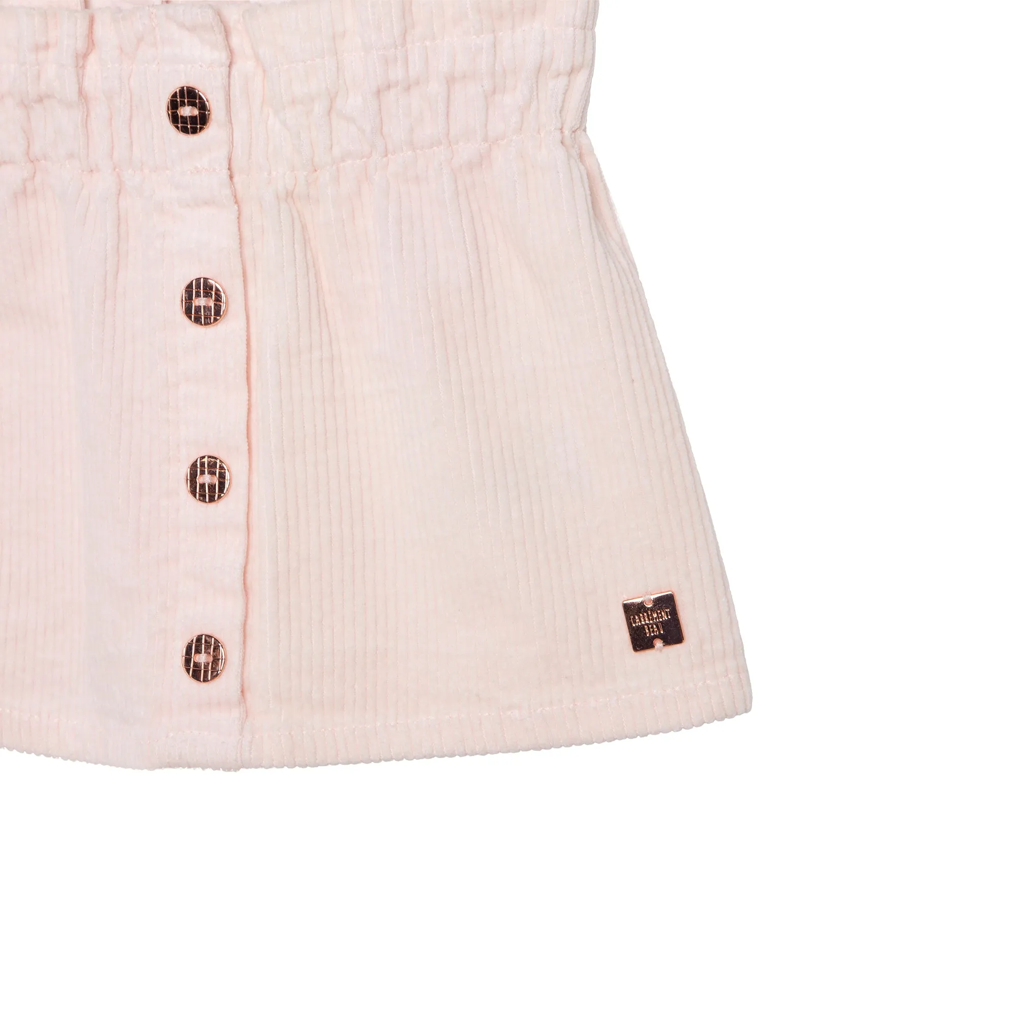 Carrement Beau Skirt with Straps Apricot