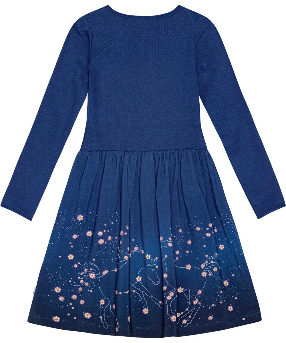 Credence L/S Dress, Flower Sign