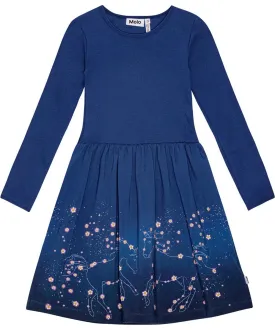 Credence L/S Dress, Flower Sign