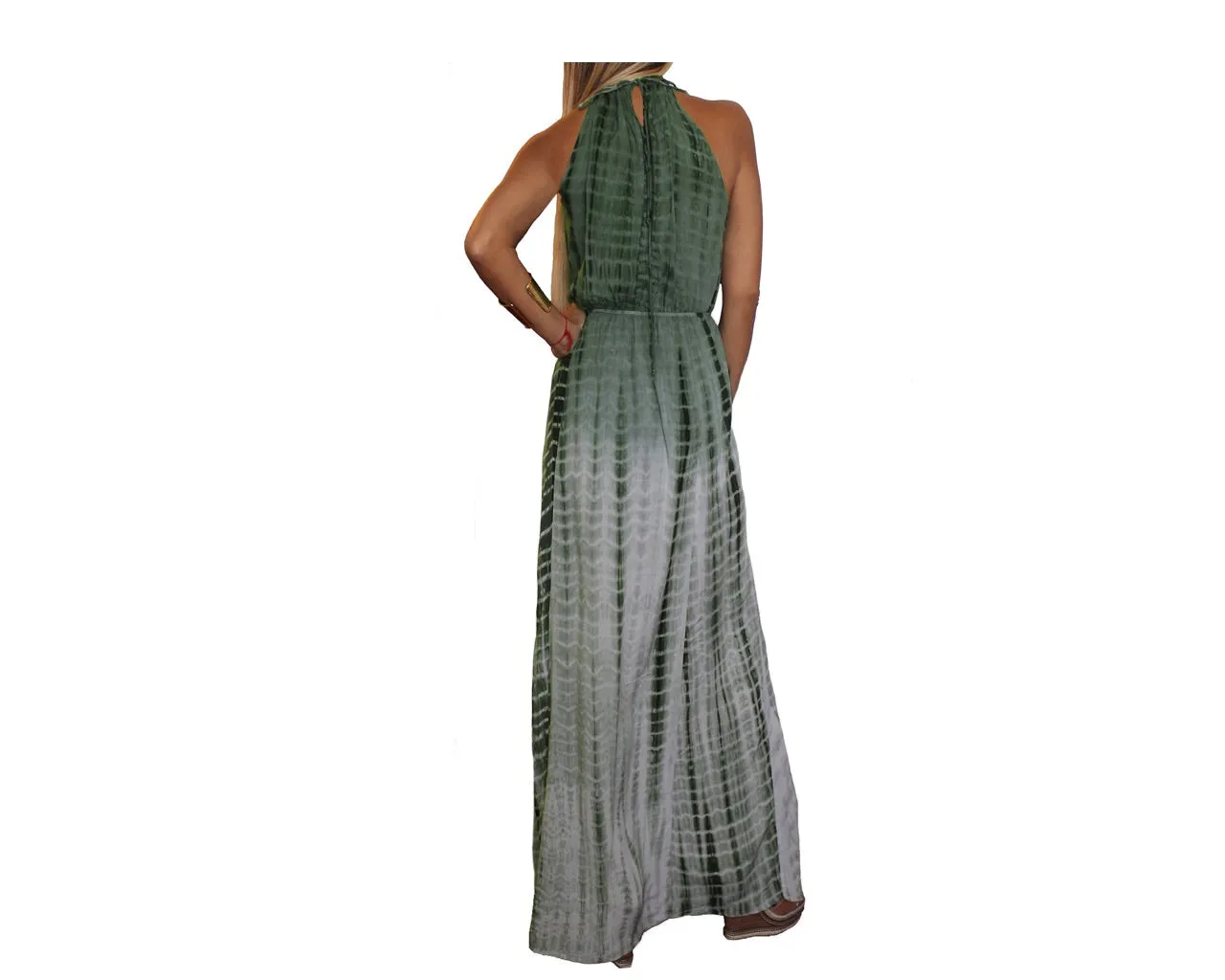 Dark Ombre Shade Maxi Dress - The Capri