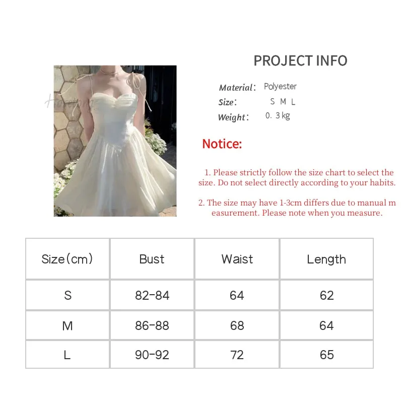 deanwangkt Summer Sexy Fairy Dress Women Sweet Elegant Backless Mini Dresses Korean Fashion High Waist Party Casual Dress New