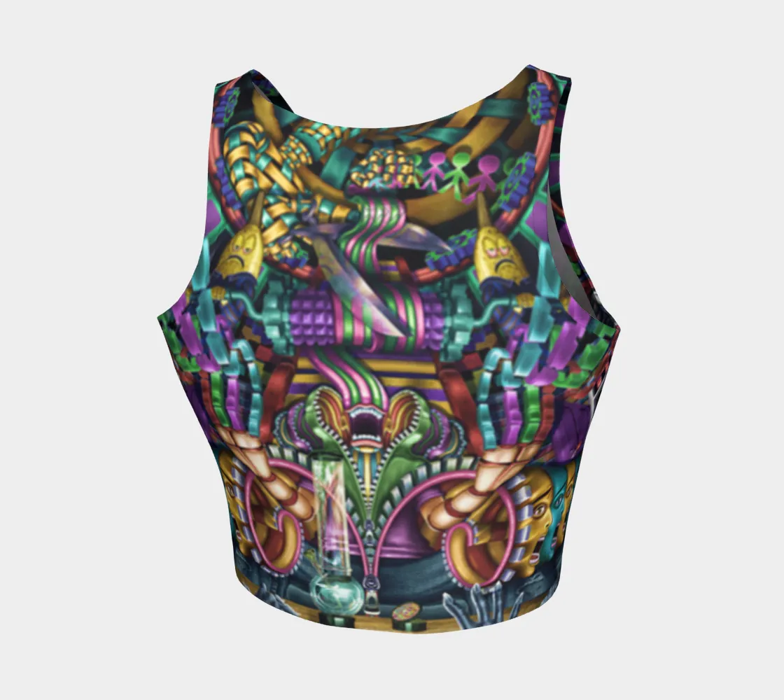 EXIST CROP TOP | SALVIA DROID