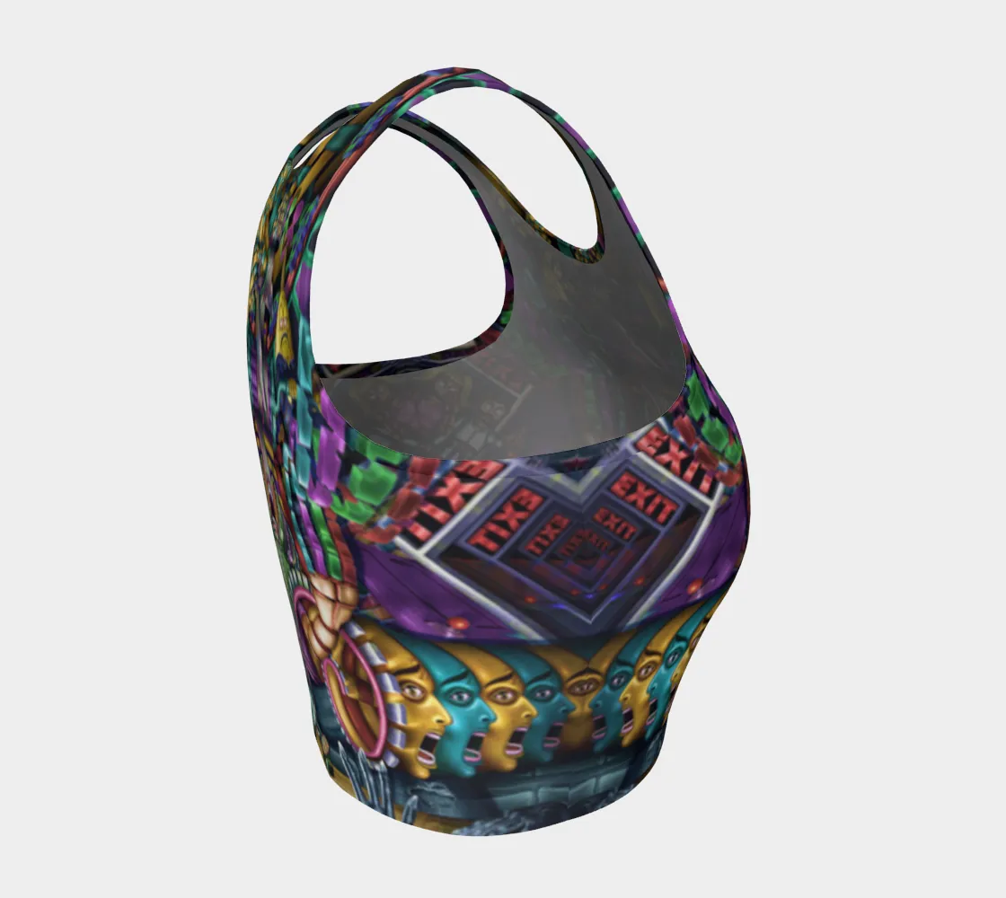 EXIST CROP TOP | SALVIA DROID