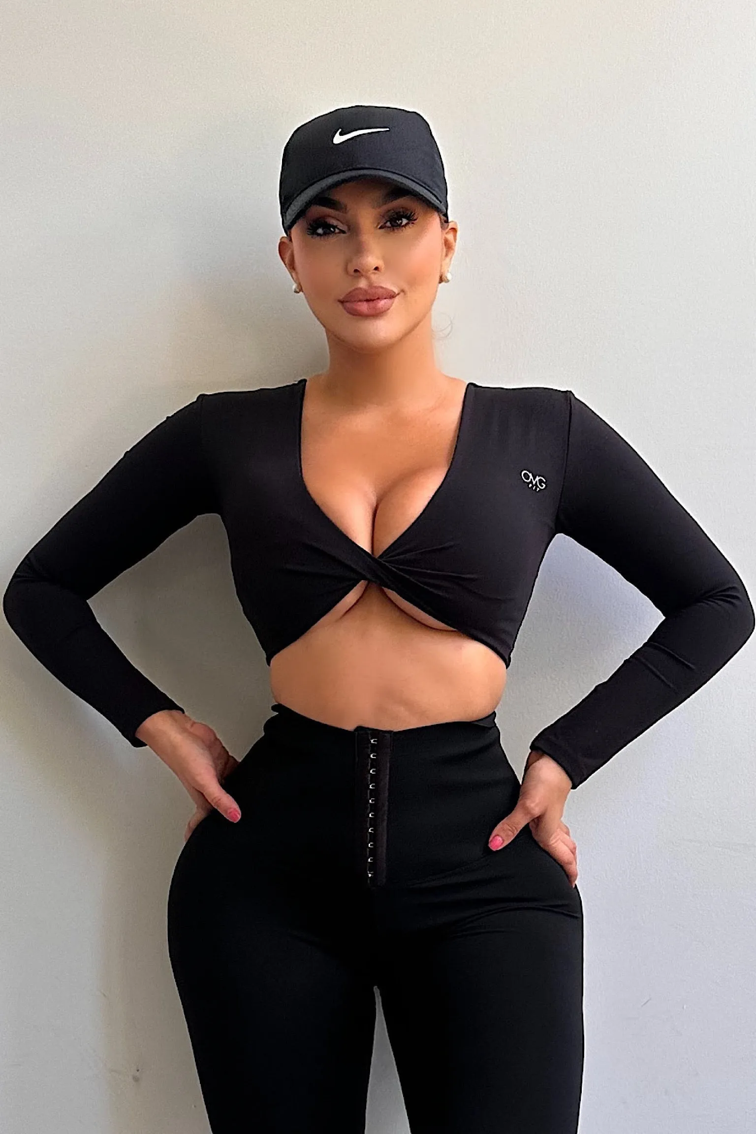 Flexing Fitwear Crop Top (Black)