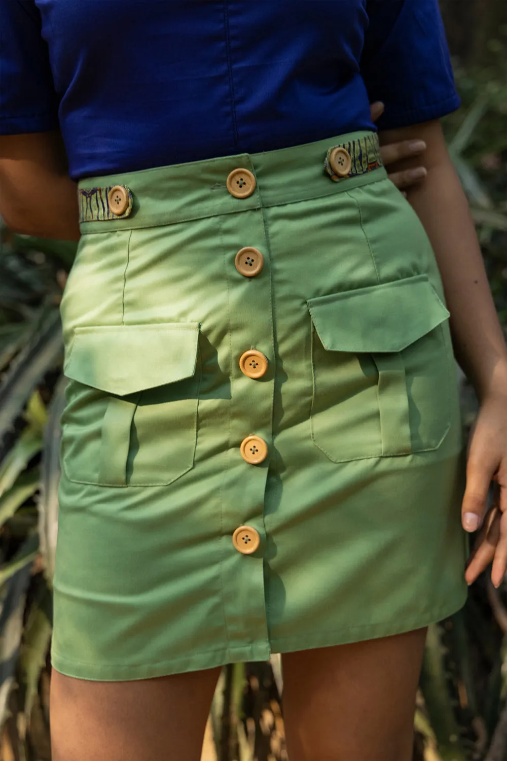 Folksy Co-Ord Set Iii-    (Folksy Blazer   Folksy Skirt)