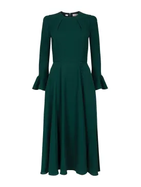 Forest green Yahvi dress