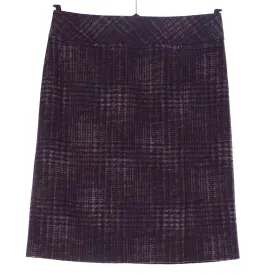 Gerry Weber Brown Check Wool Skirt UK Size 14