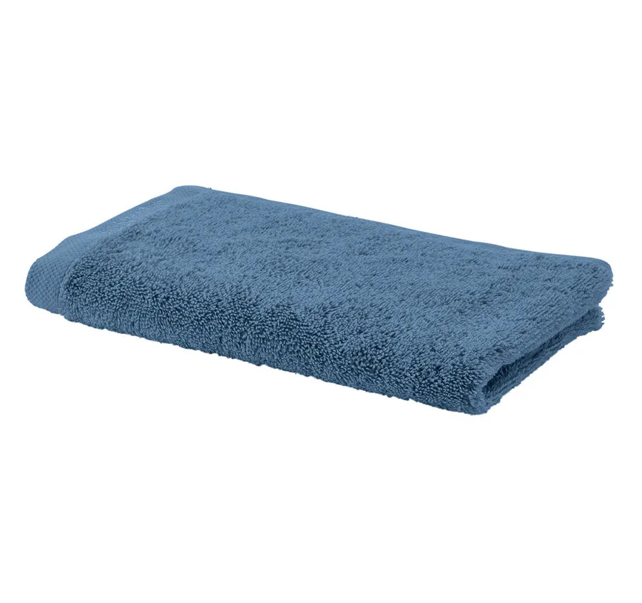 London 600GSM Egyptian Combed Cotton Bath Towel Range Denim