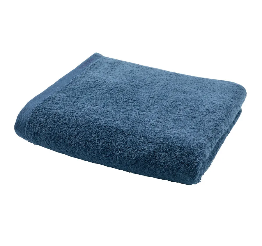 London 600GSM Egyptian Combed Cotton Bath Towel Range Denim