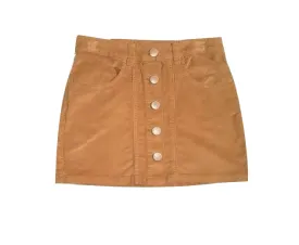 Next Girls Brown Corduroy Skirt