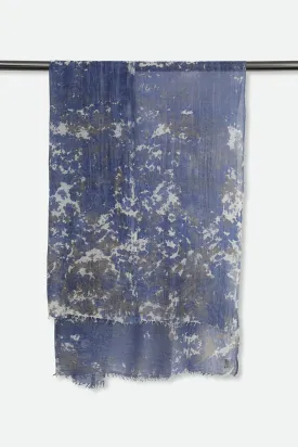 NORDIC SHORE SCARF IN HAND DYED CASHMERE