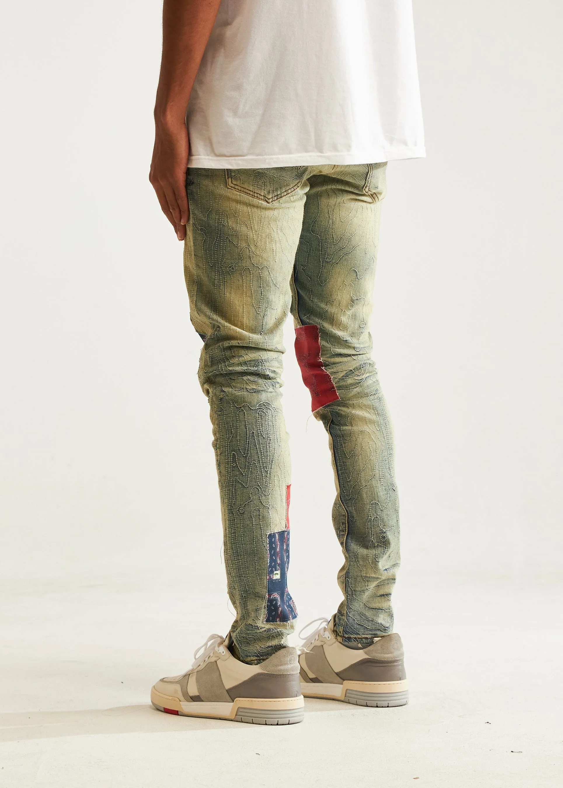 Paige Denim (Blue Paisley)