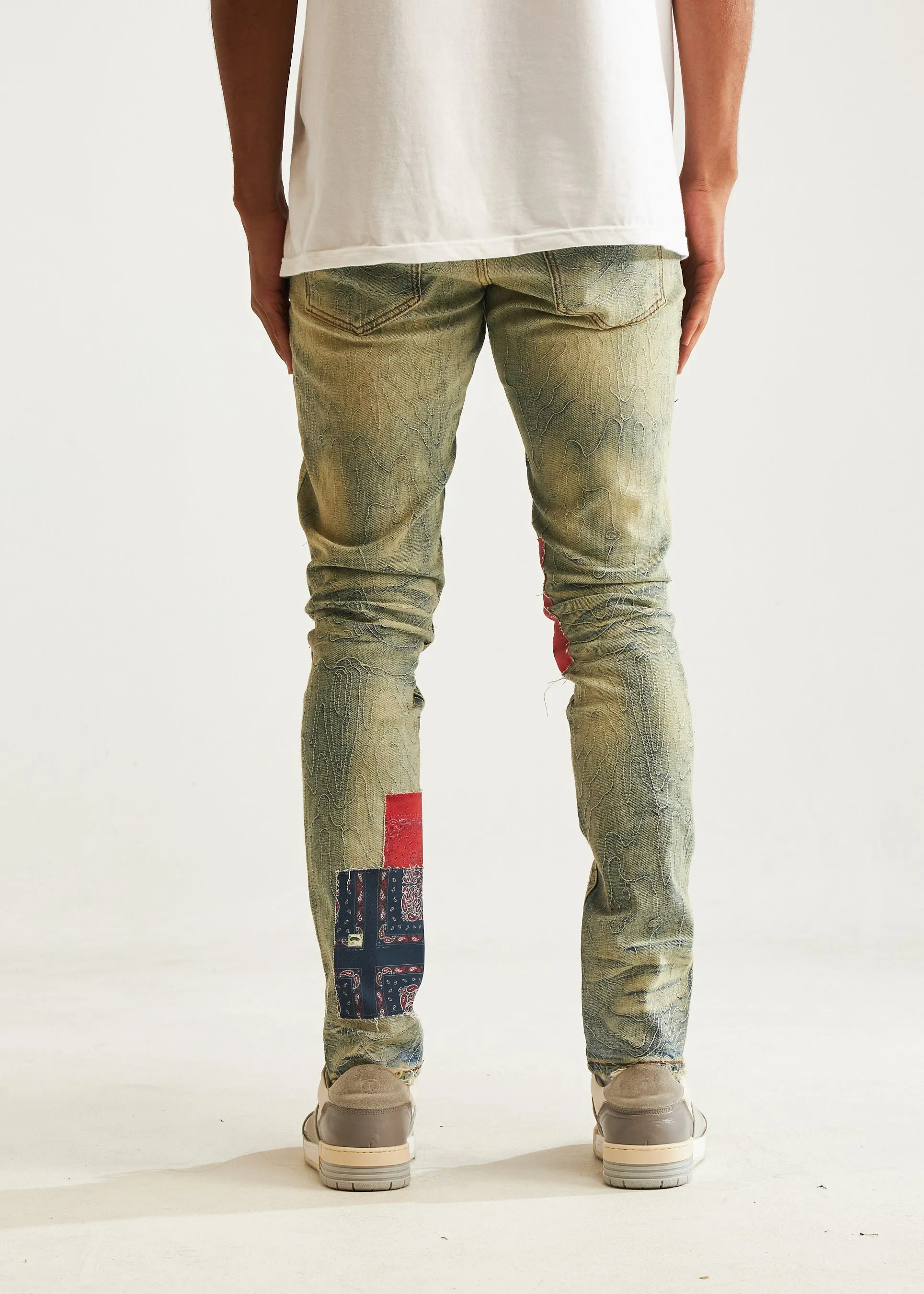 Paige Denim (Blue Paisley)