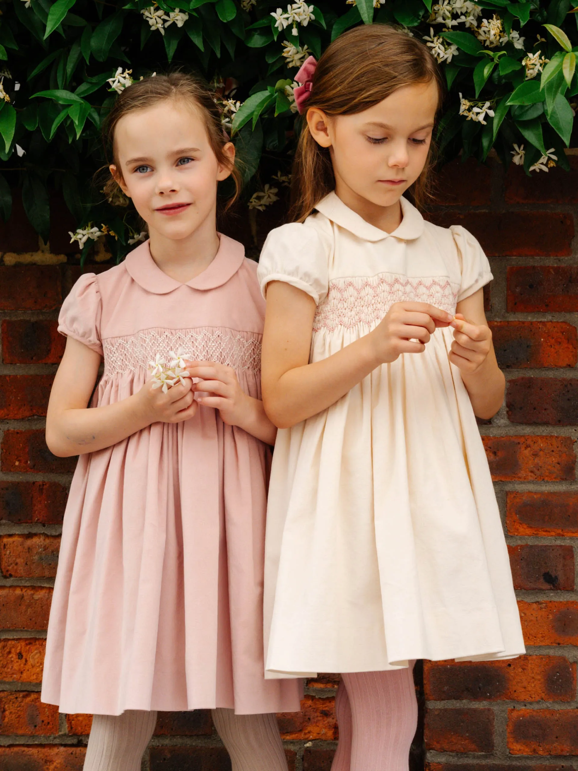Pink corduroy Melly dress