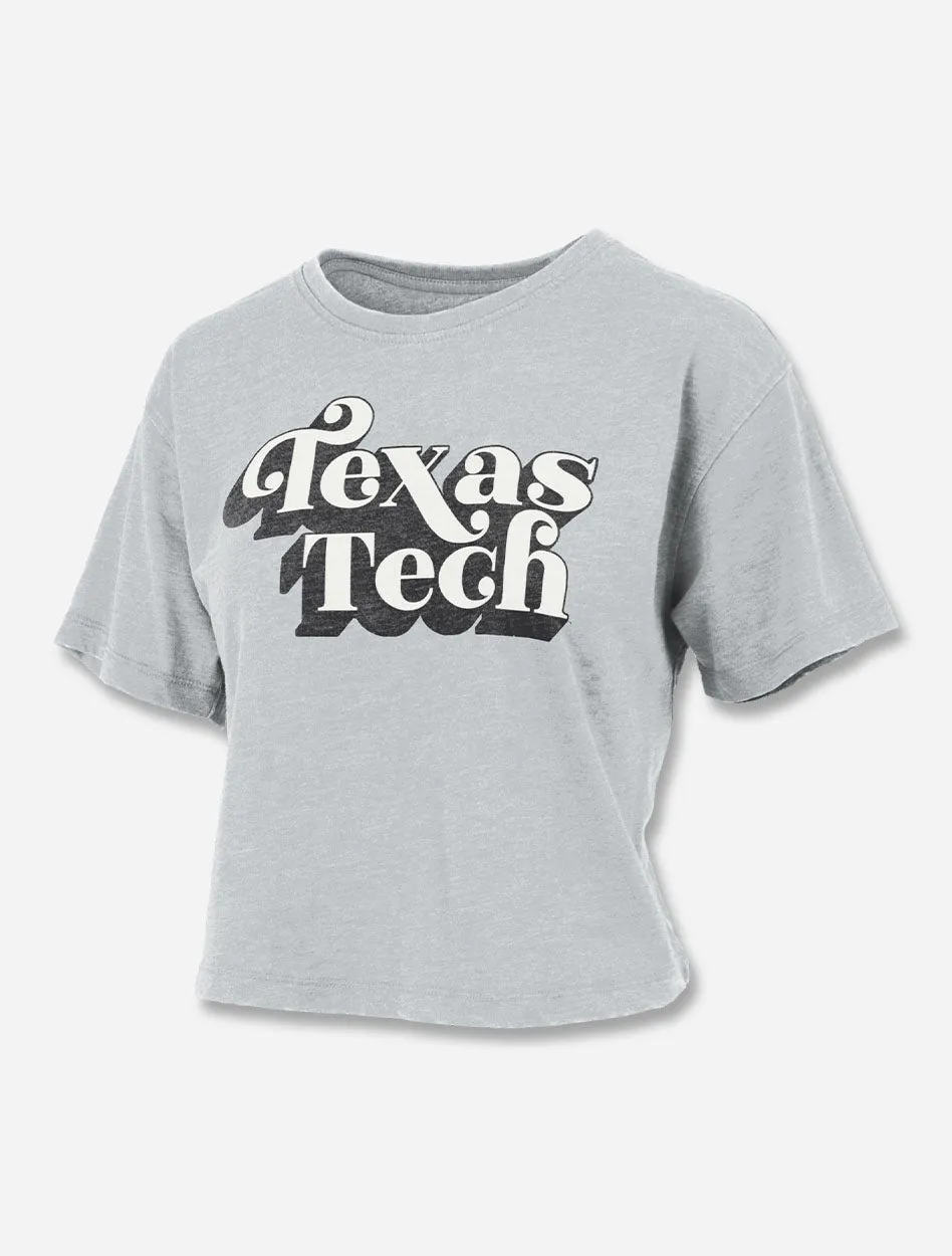 Press Box Texas Tech Red Raiders "Easy Rider" Crop Top