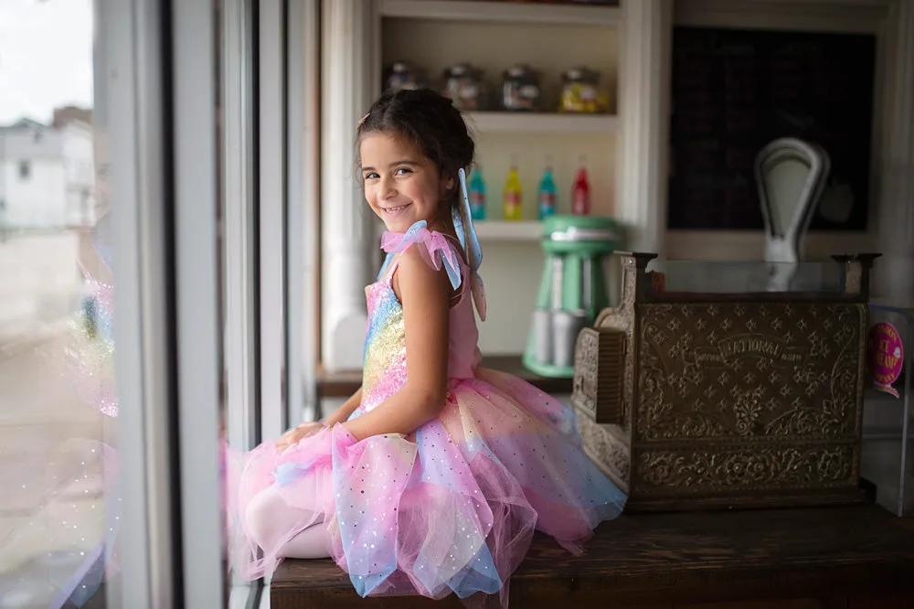 Rainbow Fairy Dress 5-6