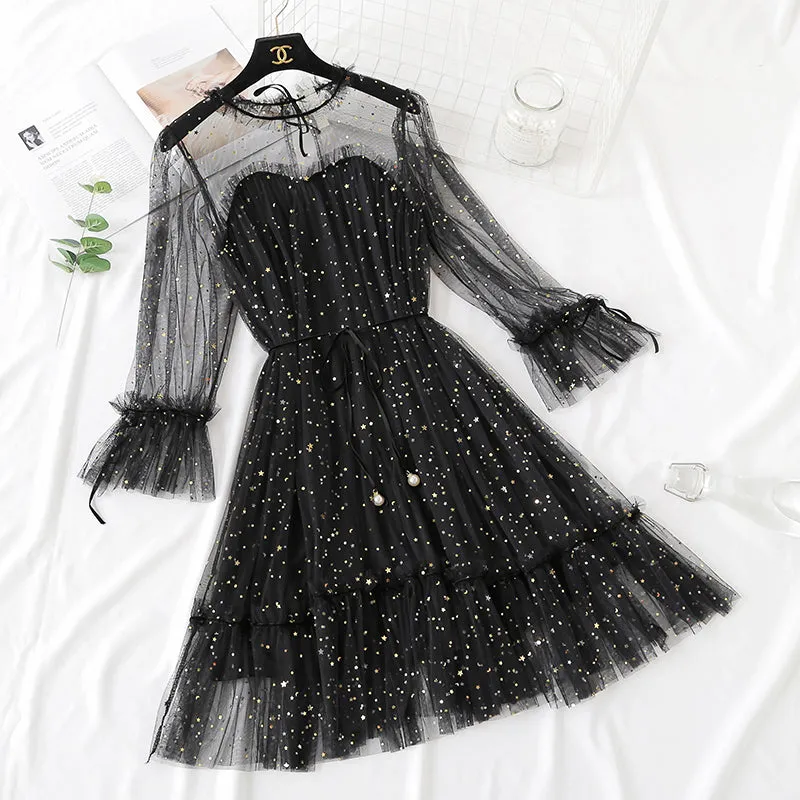 Starry Gauze Dresses