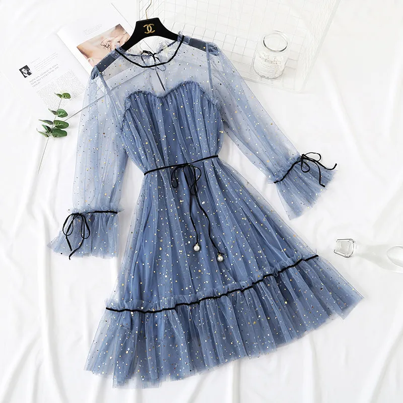 Starry Gauze Dresses