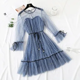 Starry Gauze Dresses