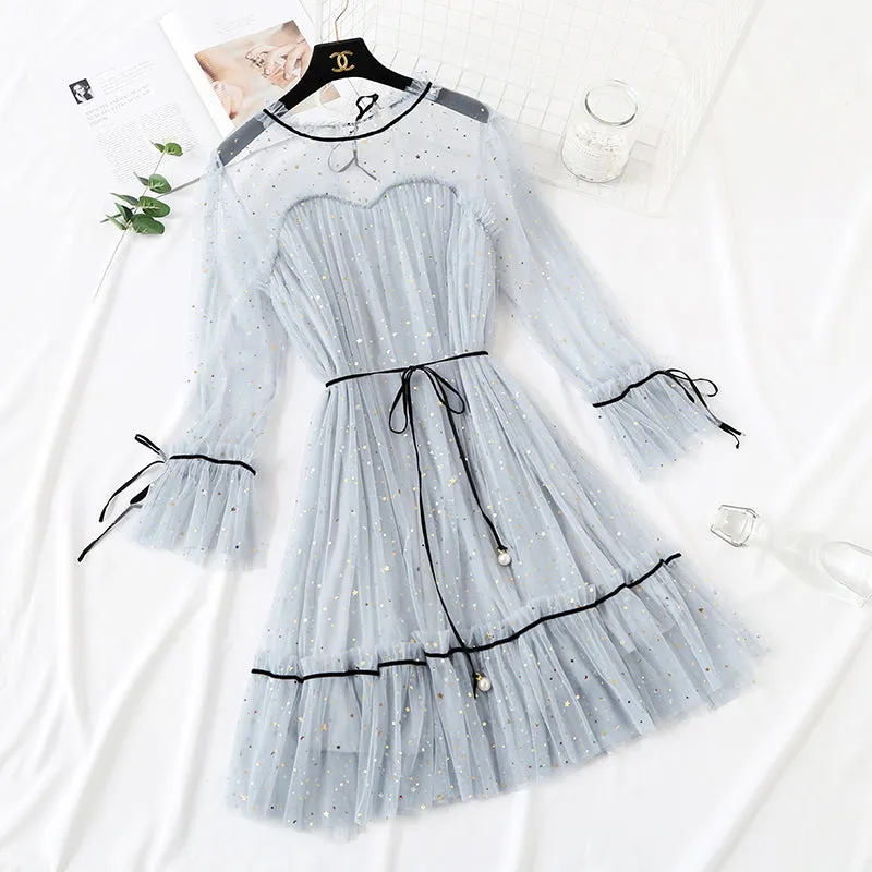 Starry Gauze Dresses