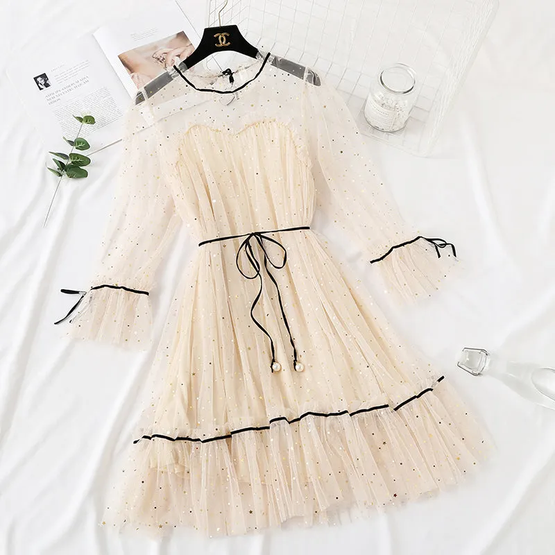 Starry Gauze Dresses