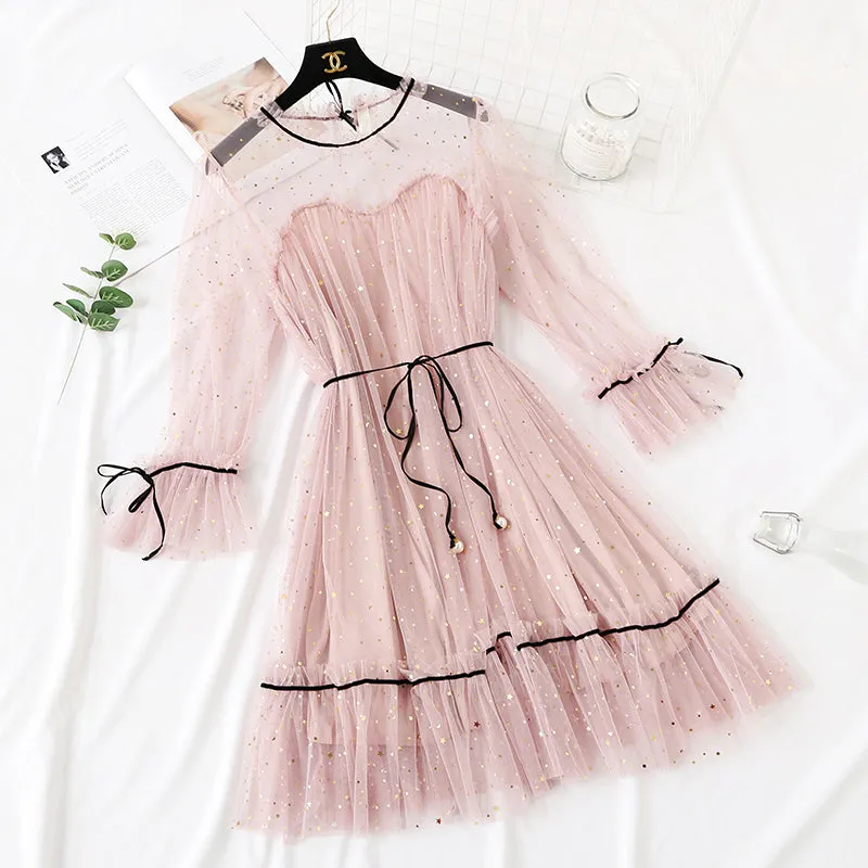 Starry Gauze Dresses