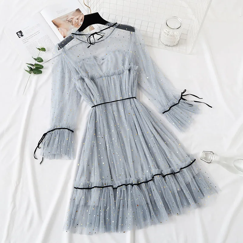 Starry Gauze Dresses