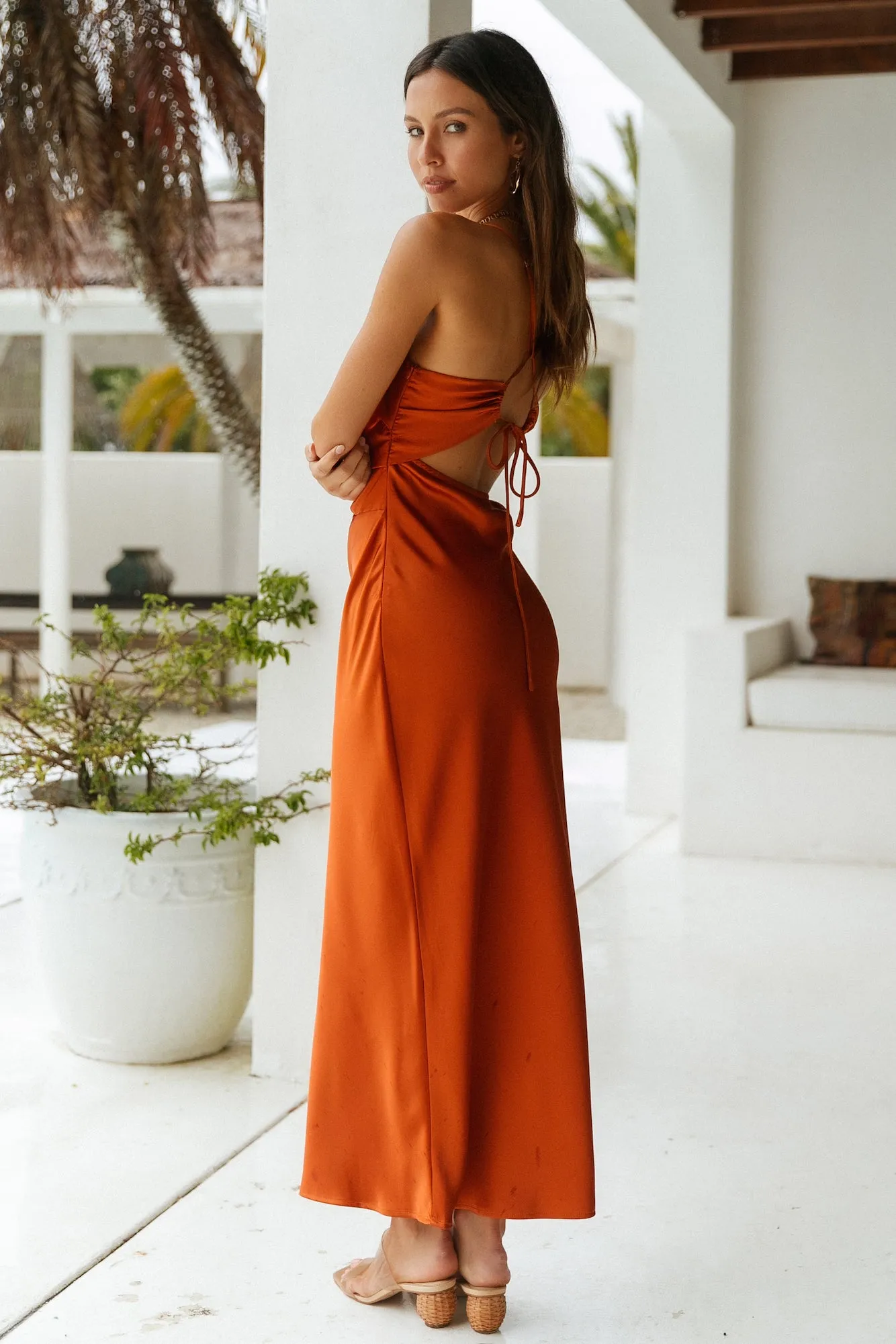 Starry Skies Maxi Dress Bronze