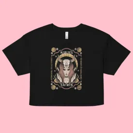 Taurus Zodiac Crop Top