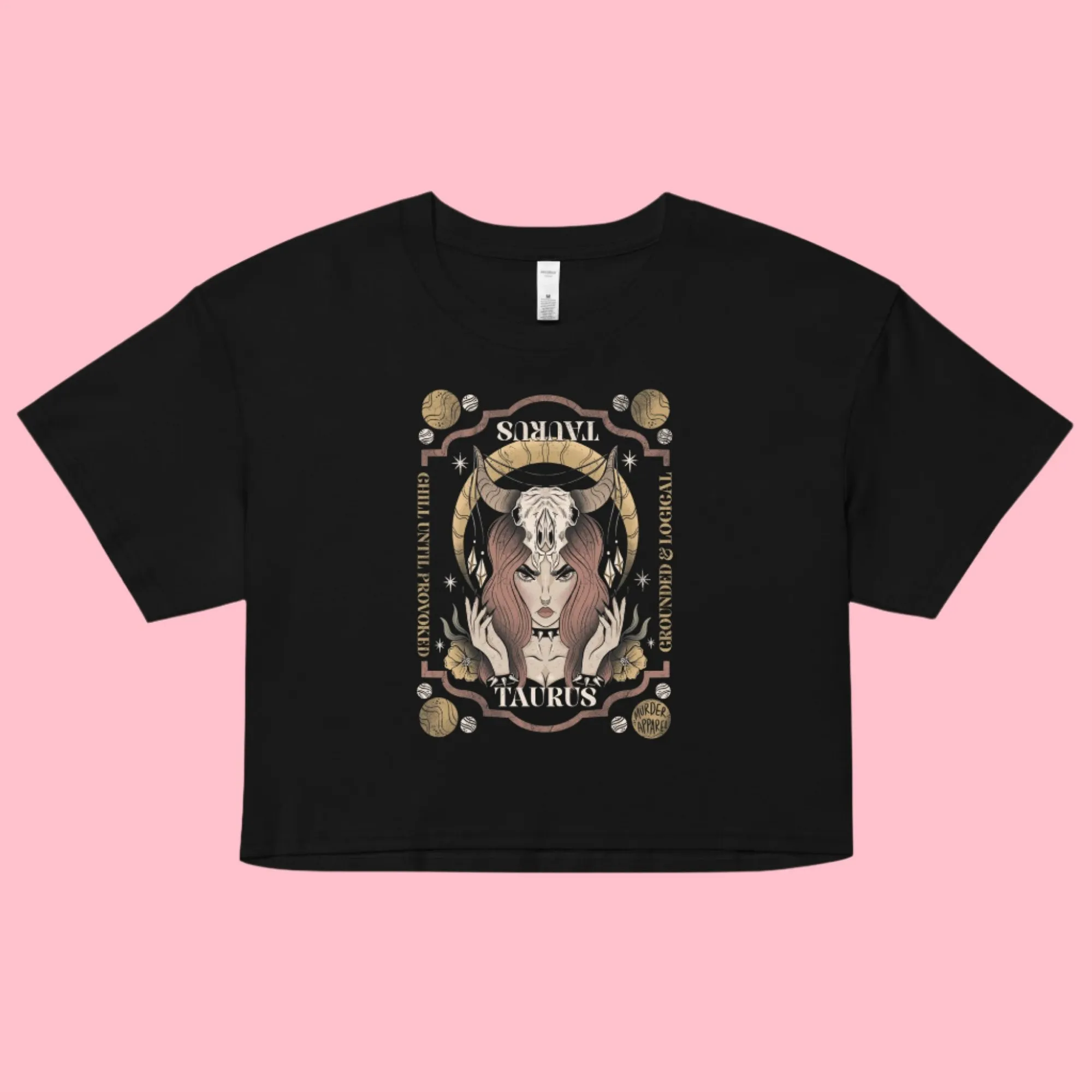 Taurus Zodiac Crop Top