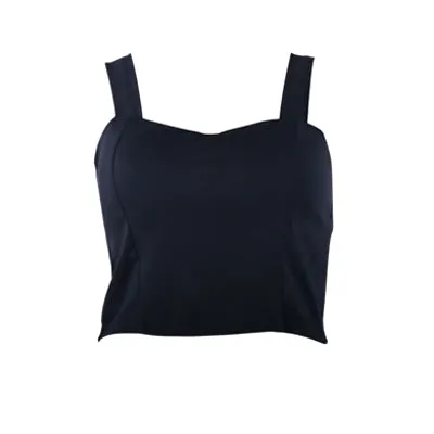VenusFox Women Sexy Floral Tube Tops Cropped Tops Tank Crop Top Short Cami