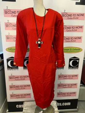 Vintage Wool Dress (Size XL)