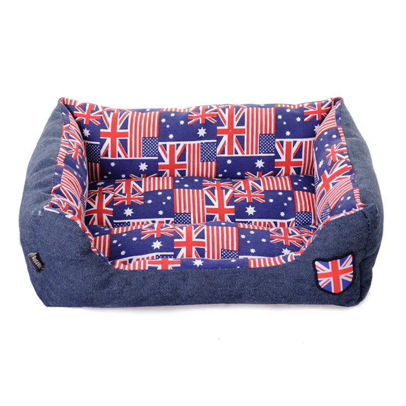 Wave the Flag Dog Bed