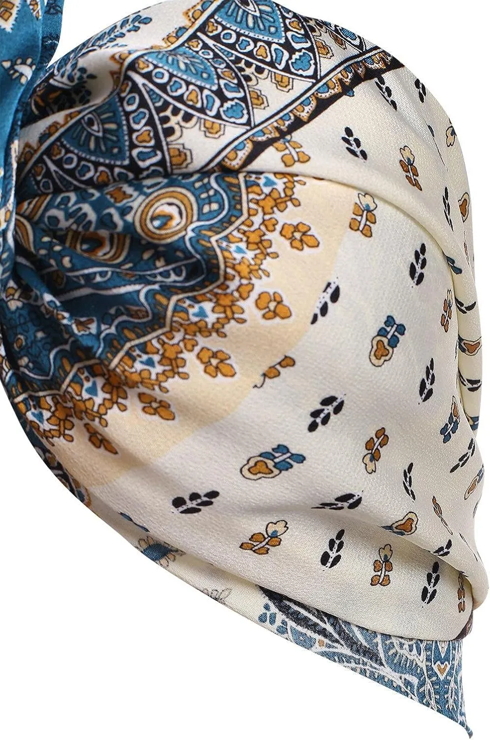 ZAFUL Women's Bohemian Bandana Criss Cross Sexy Boho Halter Wrap Crop Top